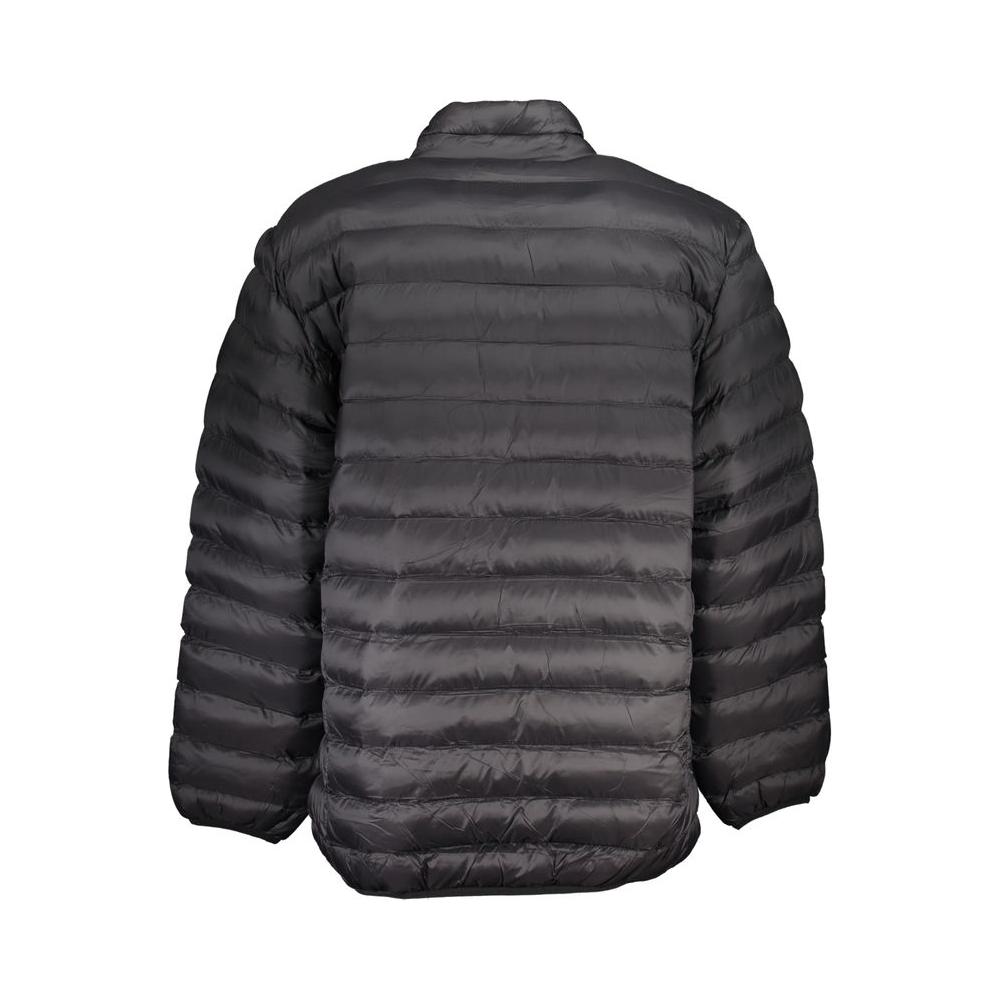 U.S. Grand Polo Black Polyester Jacket U.S. Grand Polo Dark Slate Gray