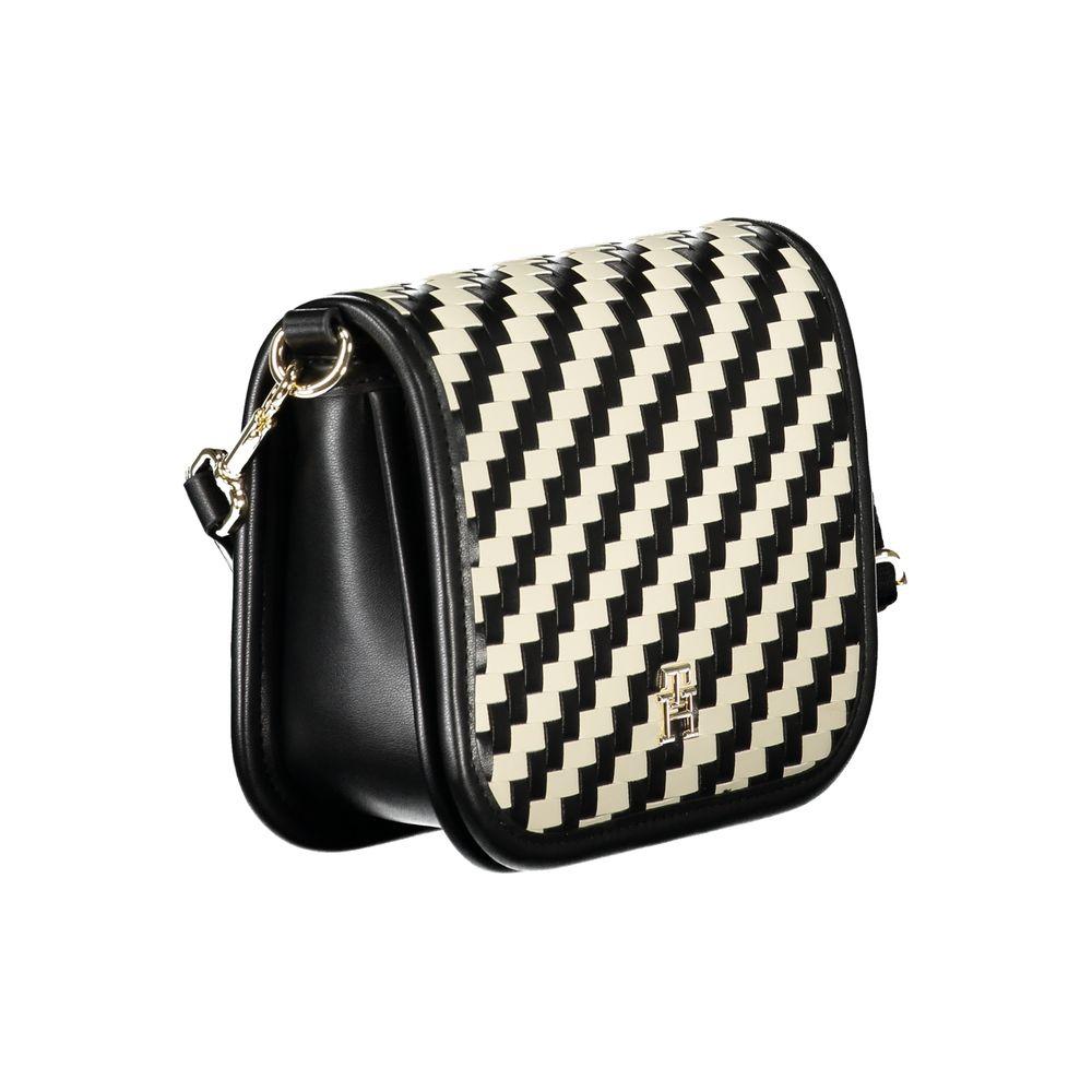 Tommy Hilfiger Black Polyester Handbag Tommy Hilfiger Dark Slate Gray