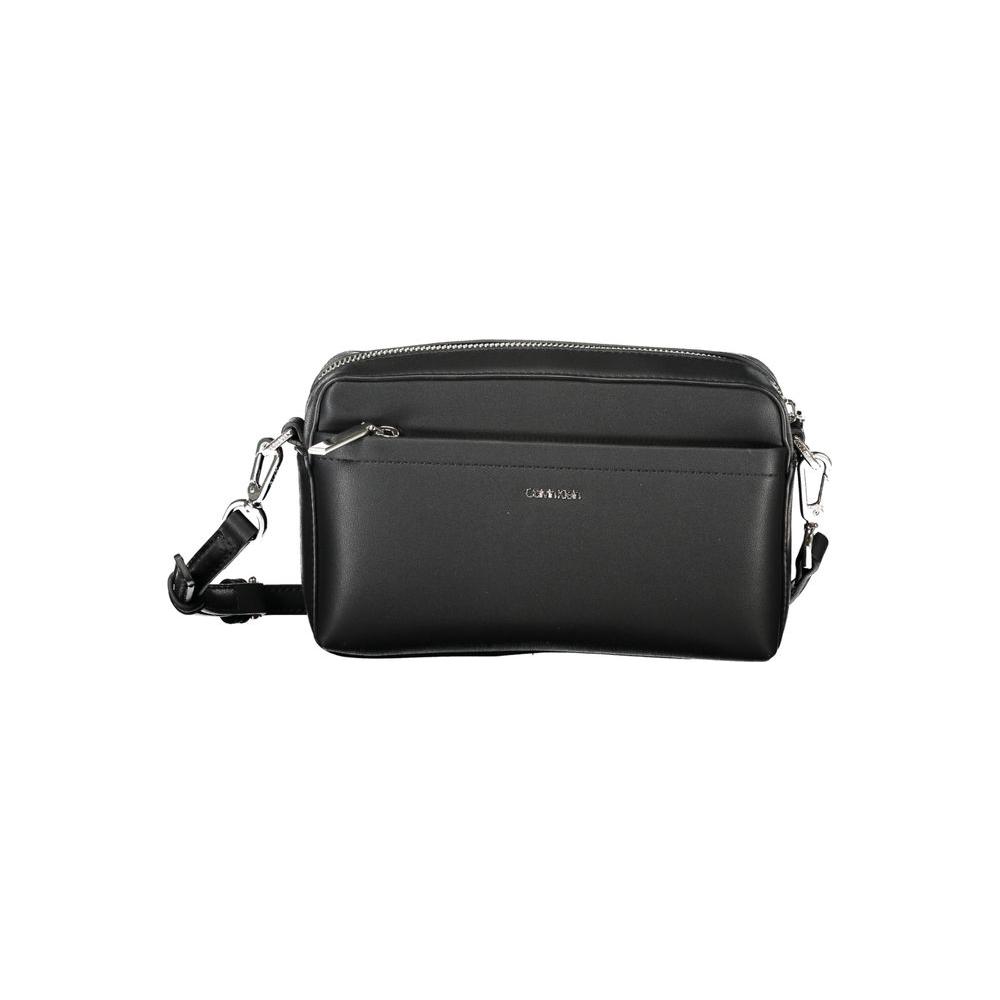 Calvin Klein Black Polyester Women Handbag Calvin Klein Dark Slate Gray