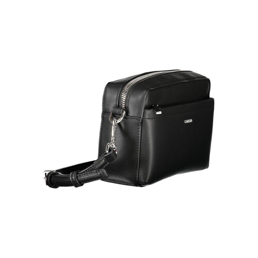 Calvin Klein Black Polyester Women Handbag Calvin Klein Dark Slate Gray