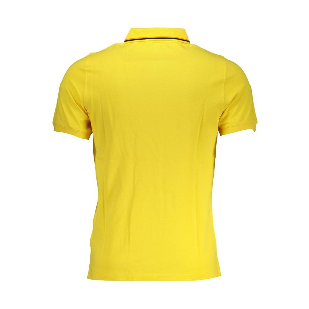 K-WAY Sunny Yellow Contrast Detail Polo