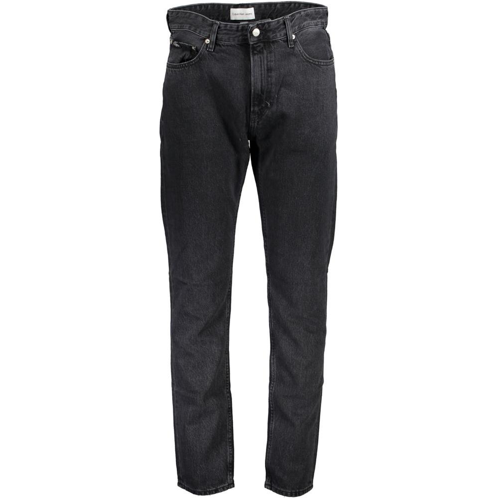 Calvin Klein Chic Washed Effect Dad Jeans Calvin Klein Dark Slate Gray