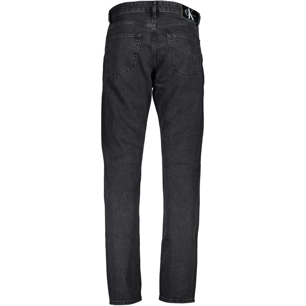 Calvin Klein Chic Washed Effect Dad Jeans Calvin Klein Dark Slate Gray