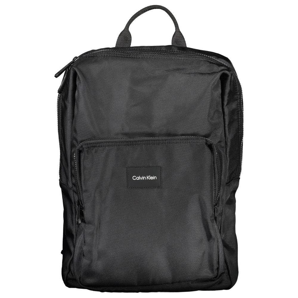 Calvin Klein Elegant Polyester Laptop Backpack Calvin Klein Dark Slate Gray