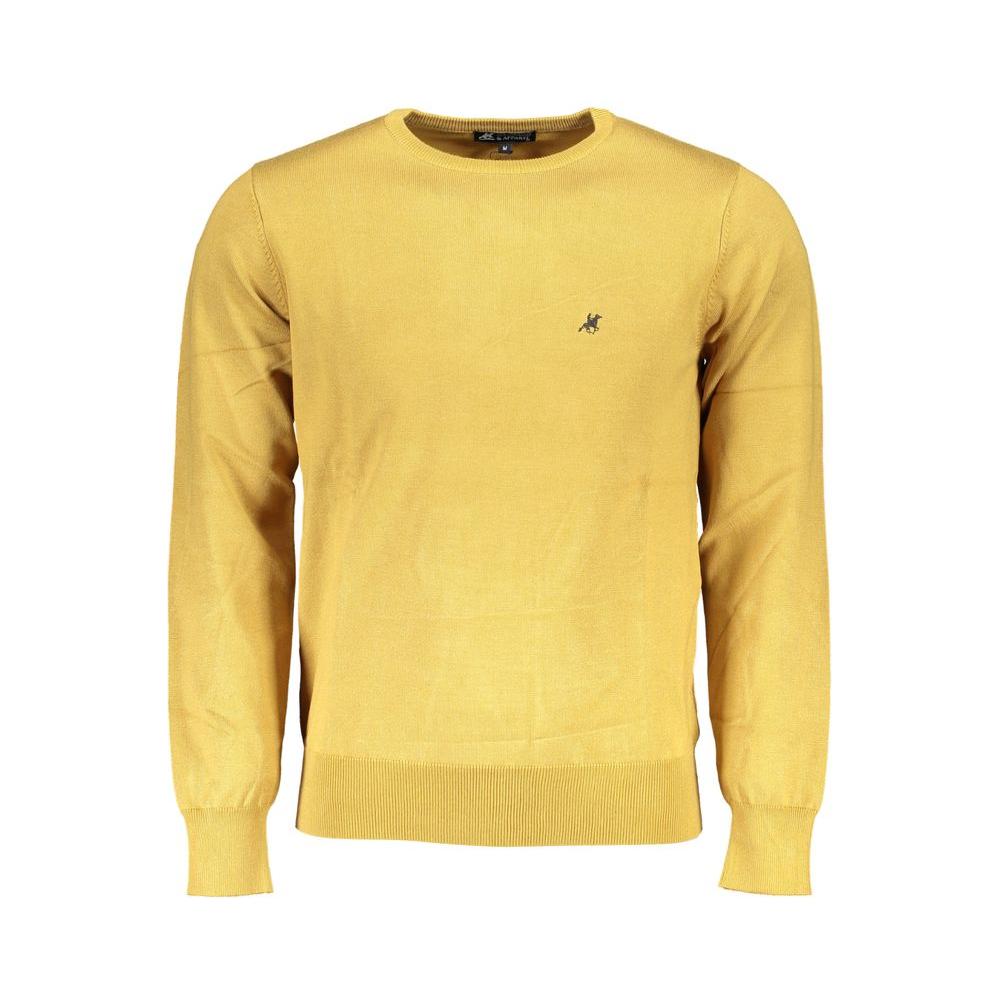 U.S. Grand Polo Yellow Nylon Sweater U.S. Grand Polo Light Goldenrod