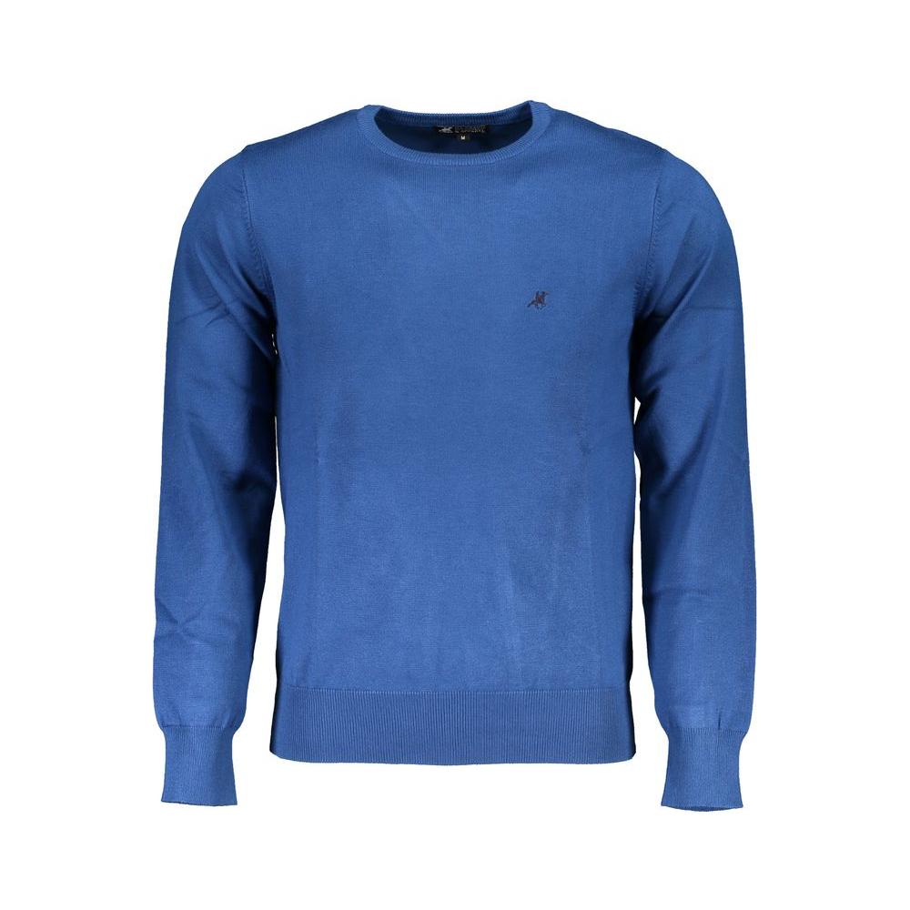 U.S. Grand Polo Blue Nylon Sweater U.S. Grand Polo Dark Slate Blue