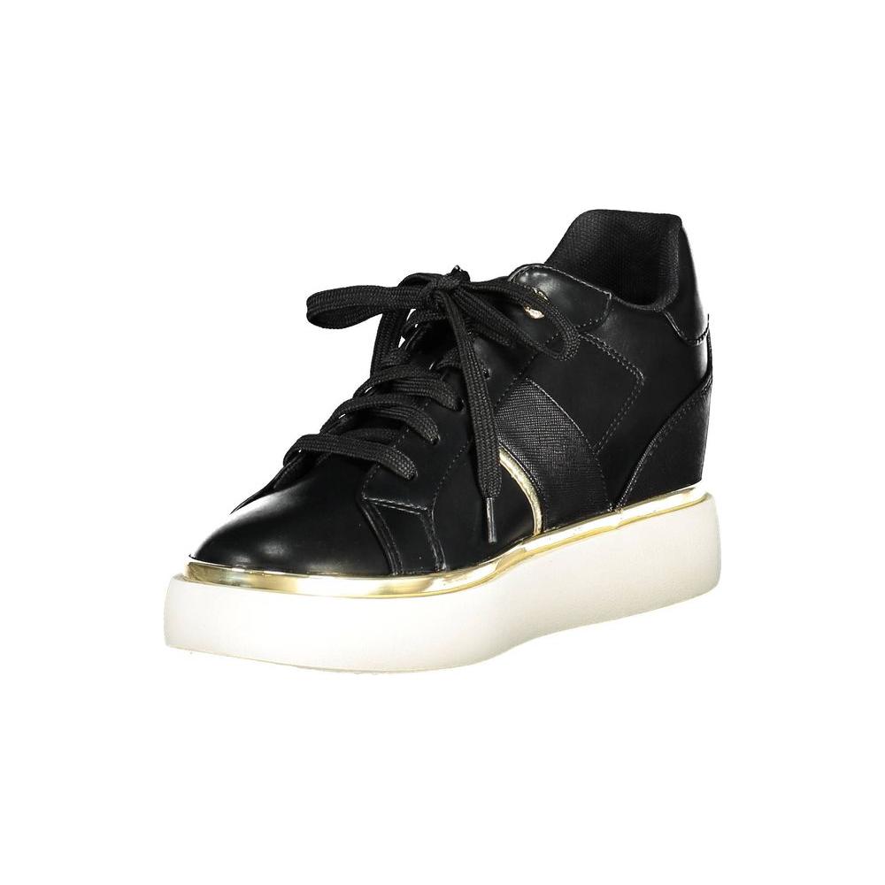 U.S. POLO ASSN. Black Polyester Women Sneaker U.S. POLO ASSN. Antique White