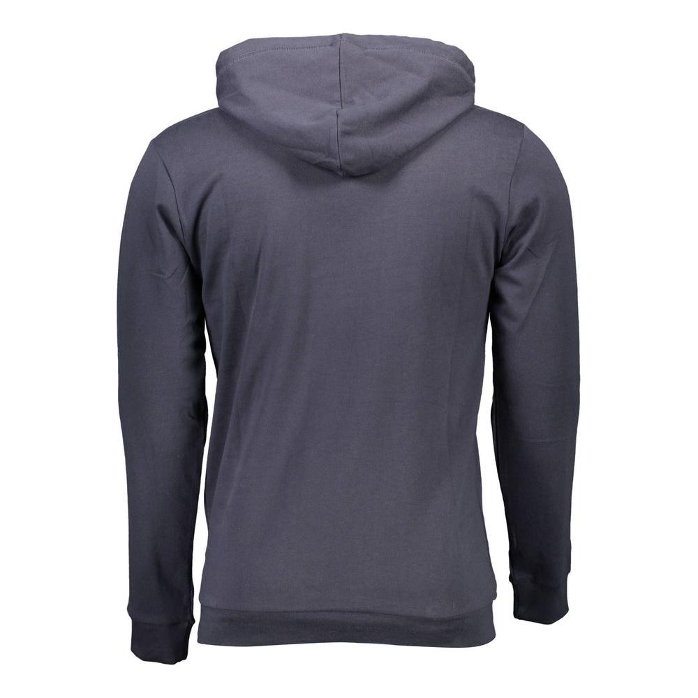 Sergio Tacchini Blue Cotton Men Sweater Sergio Tacchini Dark Slate Gray