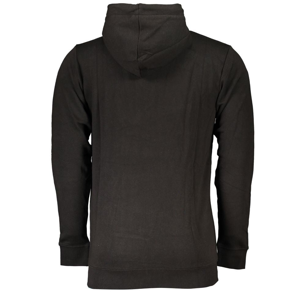 Cavalli Class Black Cotton Men Sweater Cavalli Class Dark Slate Gray