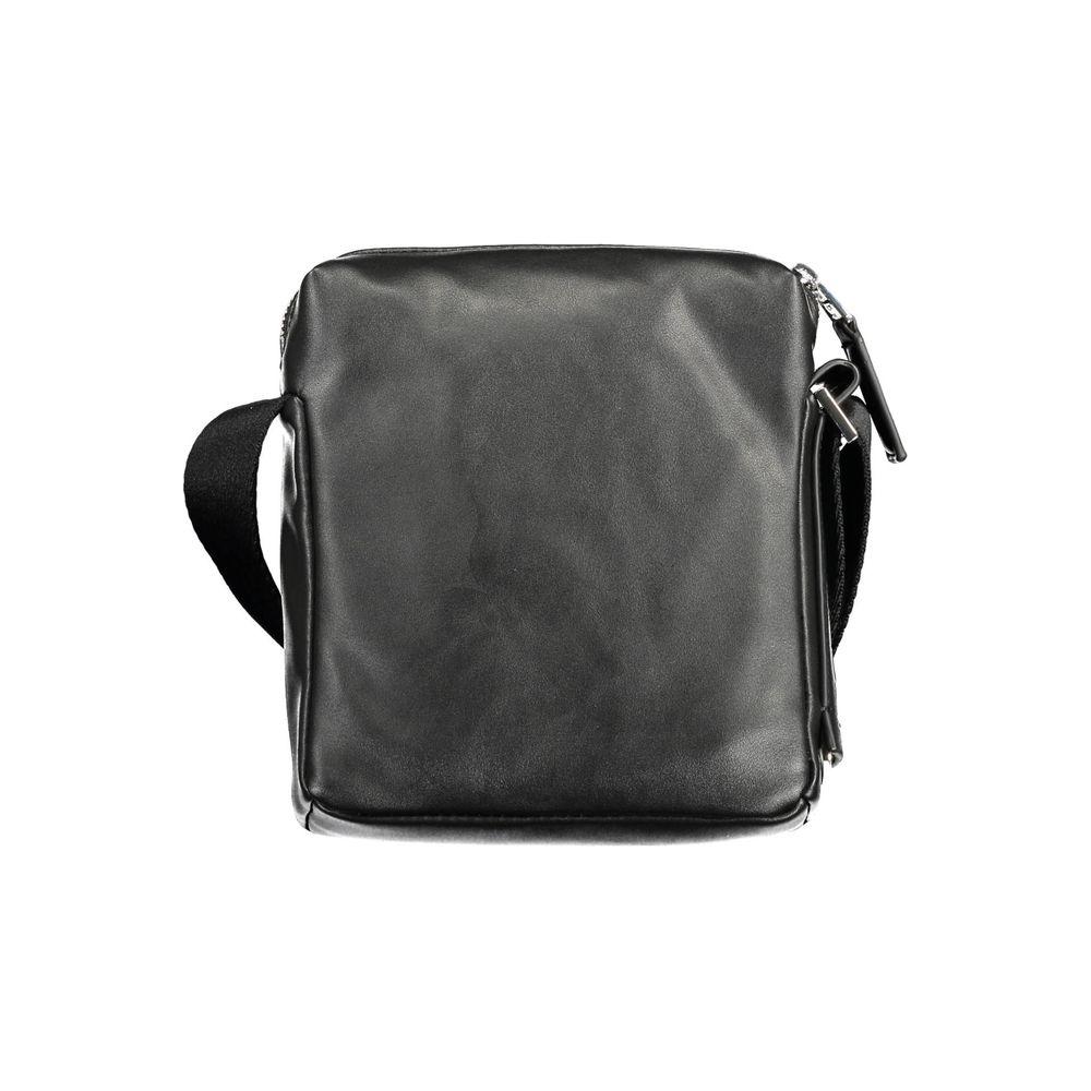 Calvin Klein Black Polyester Men Shoulder Bag Calvin Klein Dark Slate Gray