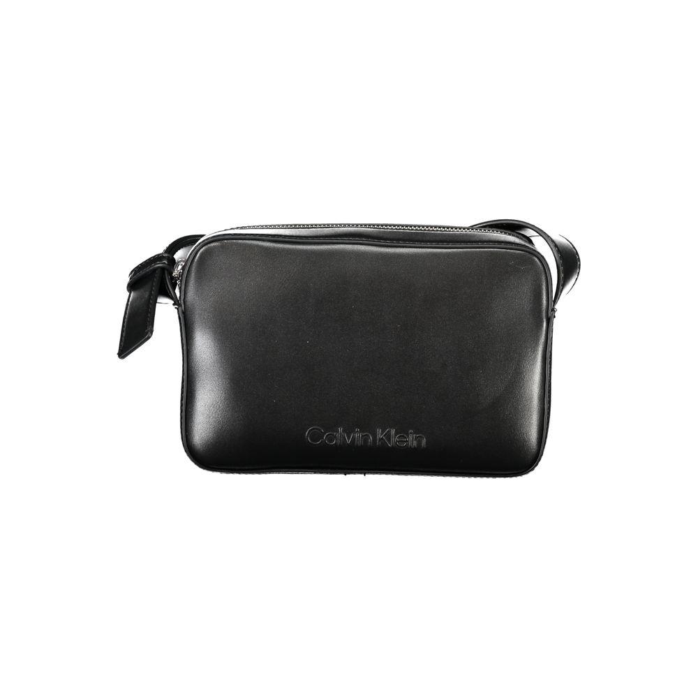 Calvin Klein Black Polyester Women Handbag Calvin Klein Dark Slate Gray