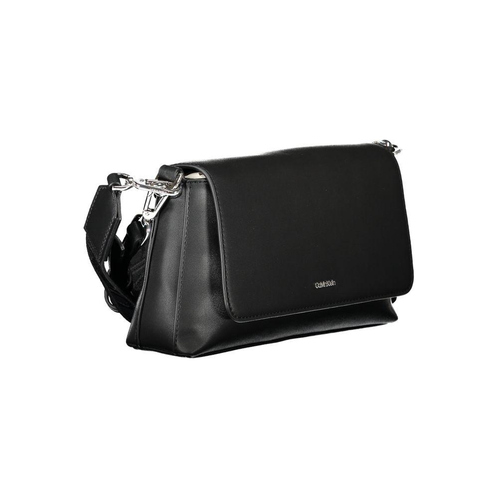 Calvin Klein Black Polyester Women Handbag Calvin Klein Dark Slate Gray