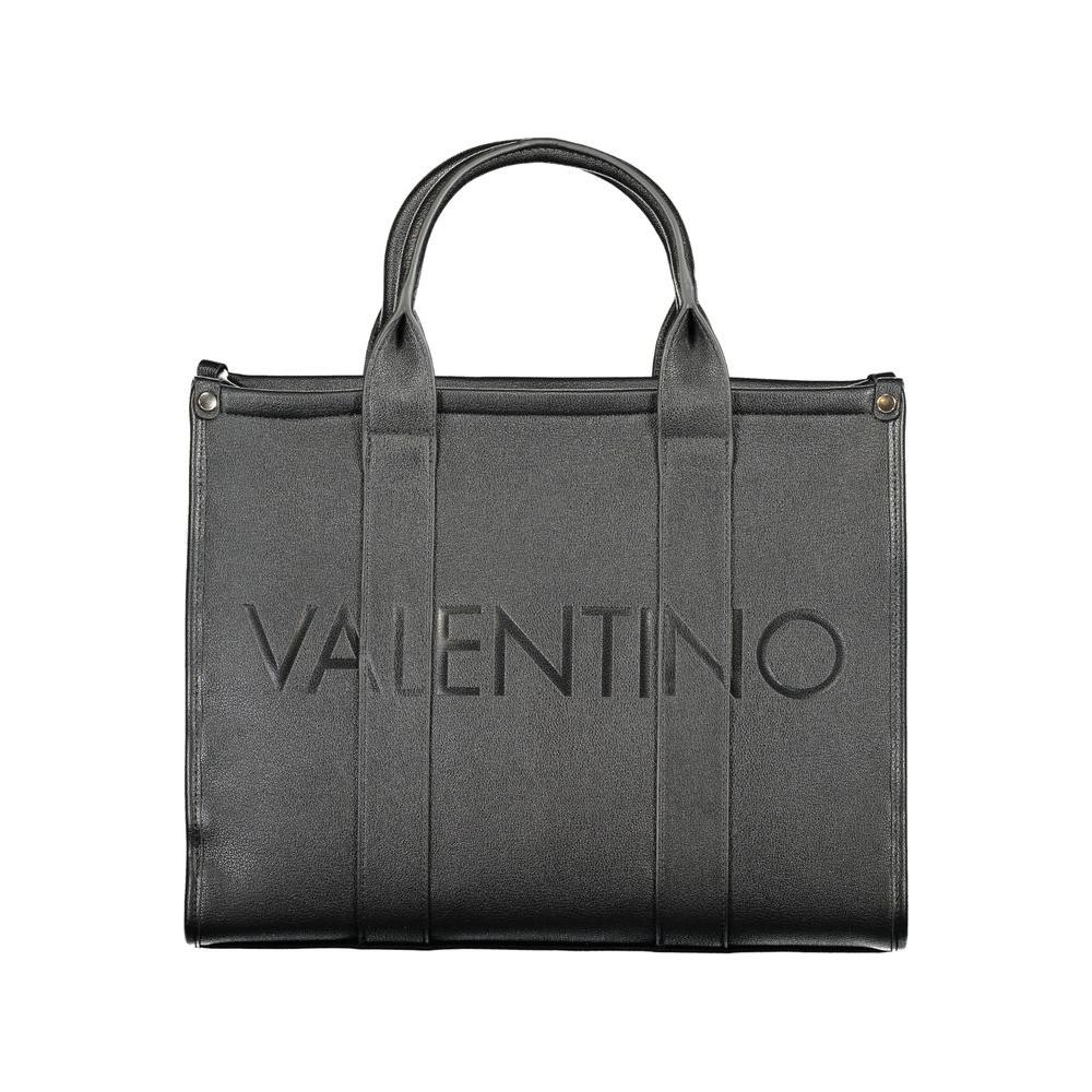 Valentino Bags Black Polyethylene Handbag Valentino Bags Dim Gray