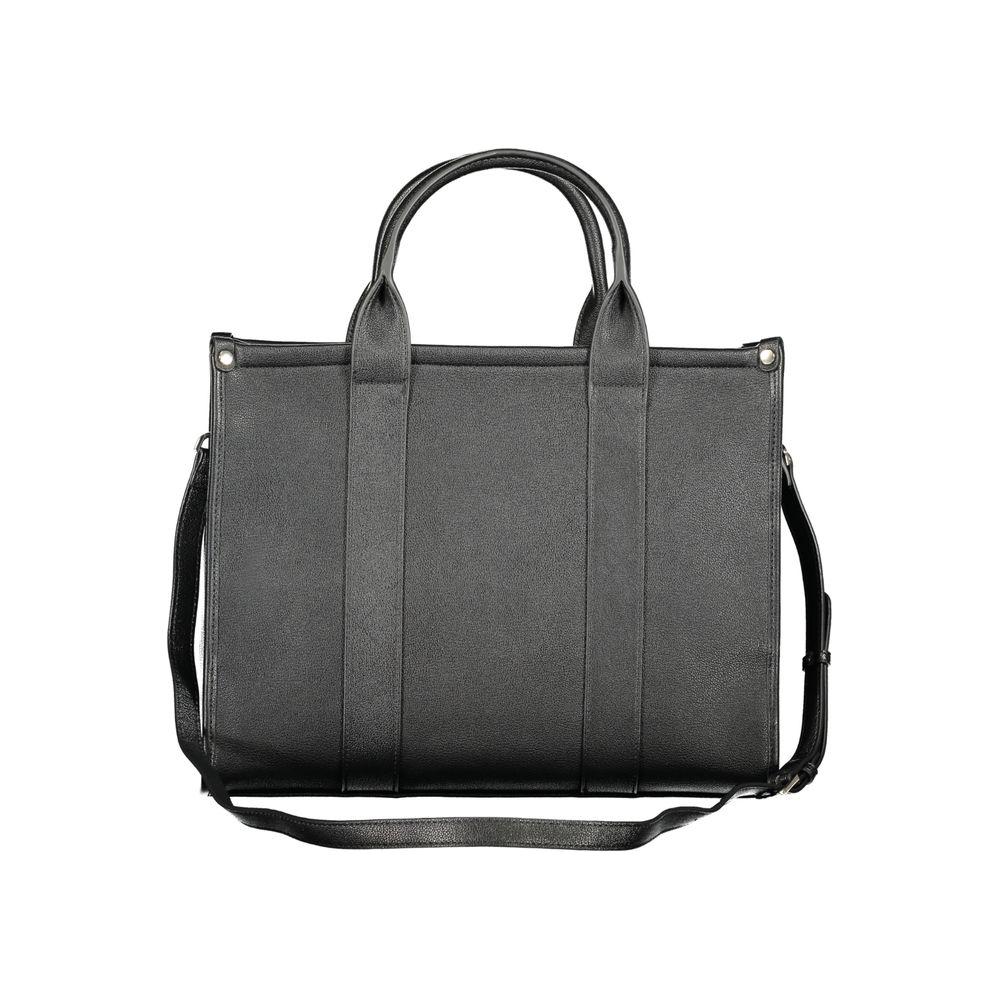 Valentino Bags Black Polyethylene Handbag Valentino Bags Dark Slate Gray