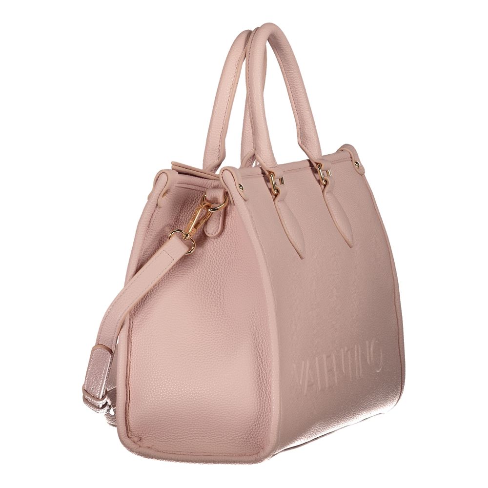 Valentino Bags Pink Polyethylene Handbag Valentino Bags Rosy Brown