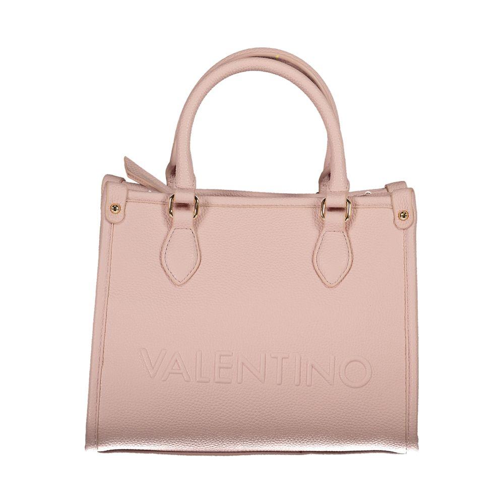 Valentino Bags Pink Polyethylene Handbag Valentino Bags Gray