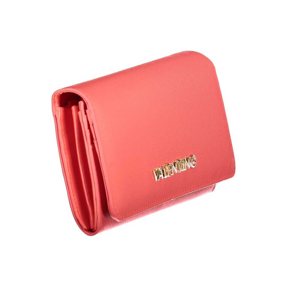 Valentino Bags Pink Polyethylene Wallet Valentino Bags Salmon
