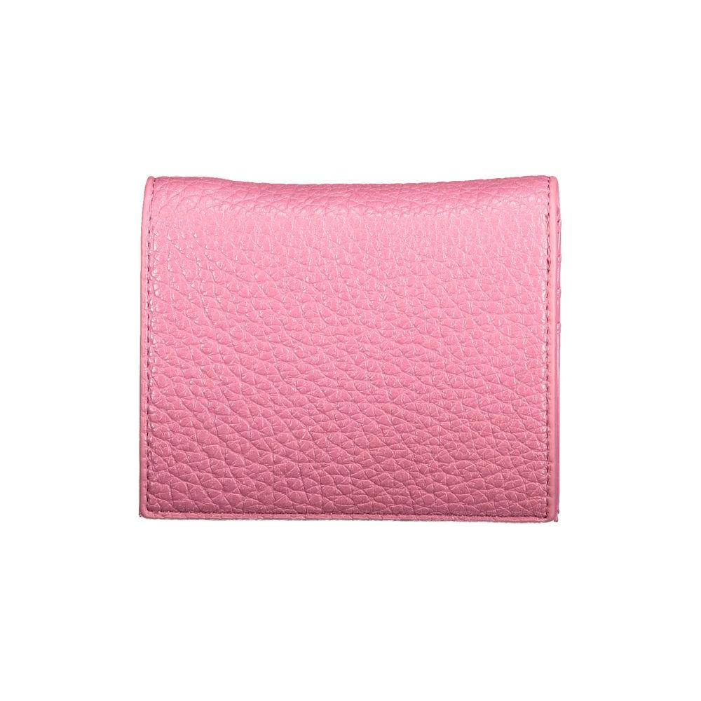 Valentino Bags Pink Polyethylene Wallet Valentino Bags Pale Violet Red