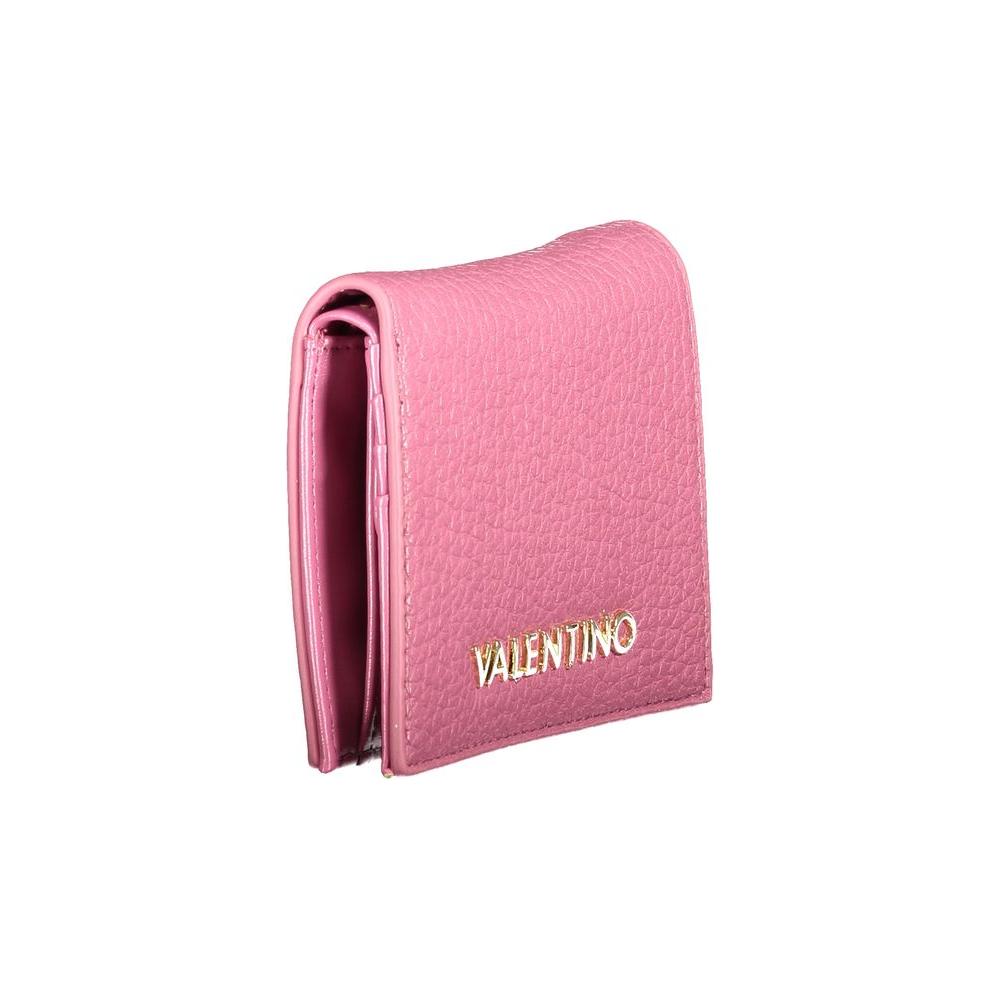 Valentino Bags Pink Polyethylene Wallet Valentino Bags Pale Violet Red