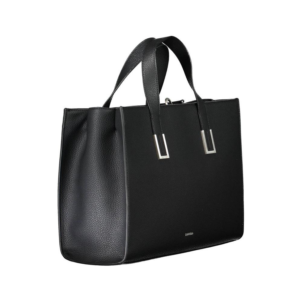 Calvin Klein Black Polyester Women Handbag Calvin Klein Dark Slate Gray
