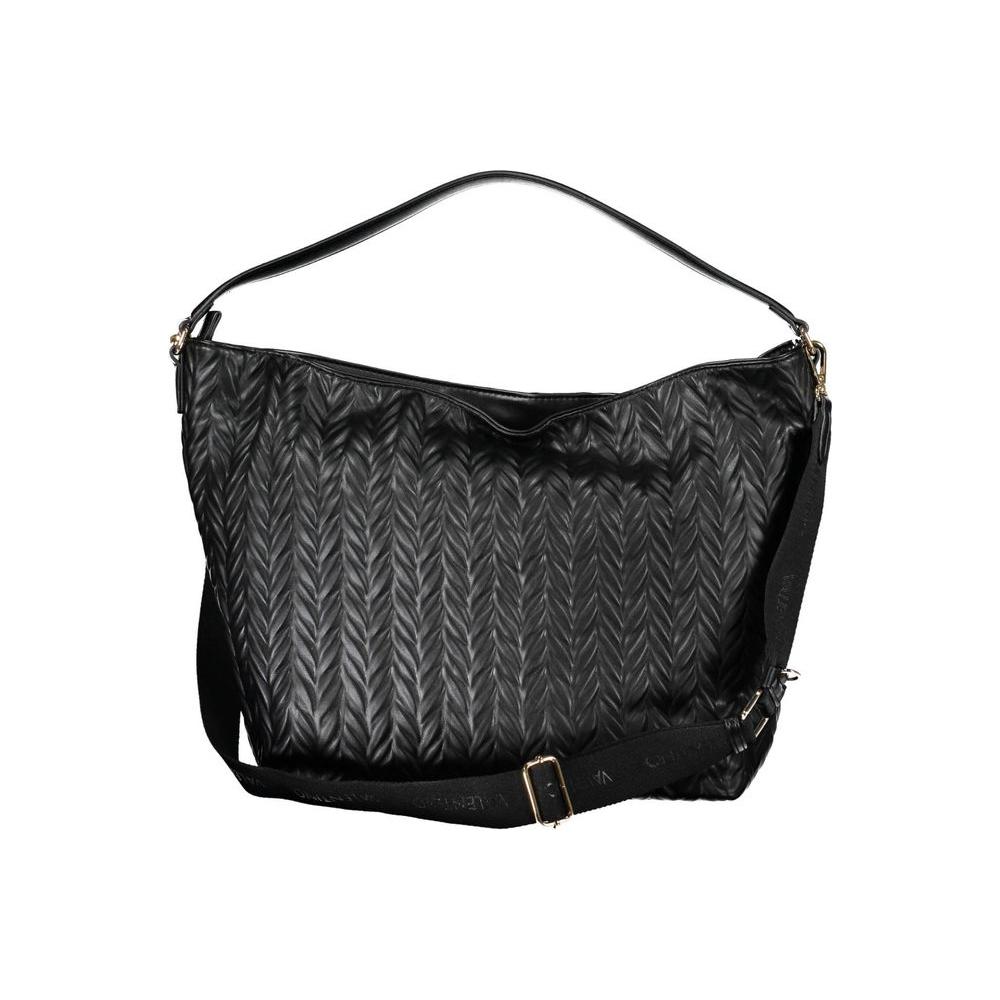 Valentino Bags Black Polyethylene Handbag Valentino Bags Dark Slate Gray