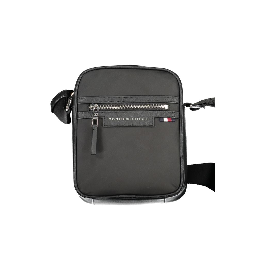 Tommy Hilfiger Black Polyester Shoulder Bag Tommy Hilfiger Dark Slate Gray