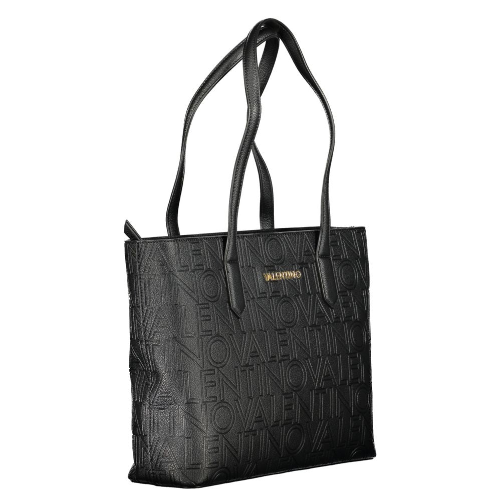Valentino Bags Black Polyethylene Handbag Valentino Bags Dark Slate Gray