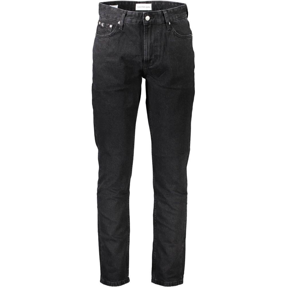 Calvin Klein Black Cotton Jeans & Pant Calvin Klein Dark Slate Gray