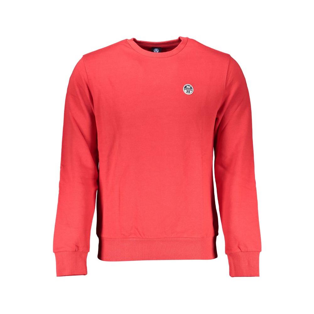 North Sails Red Cotton Sweater North Sails Tomato