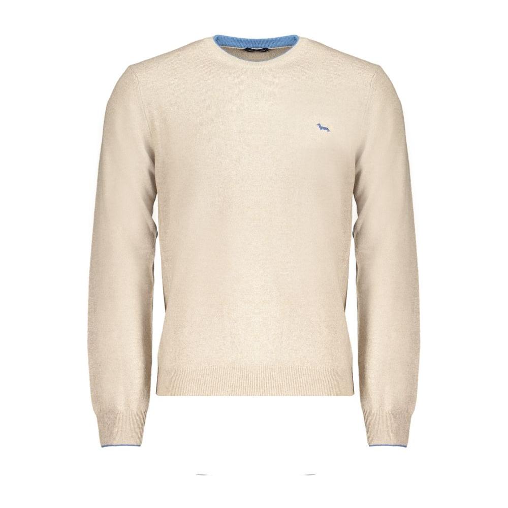 Harmont & Blaine Beige Cashmere Sweater Harmont & Blaine Light Gray