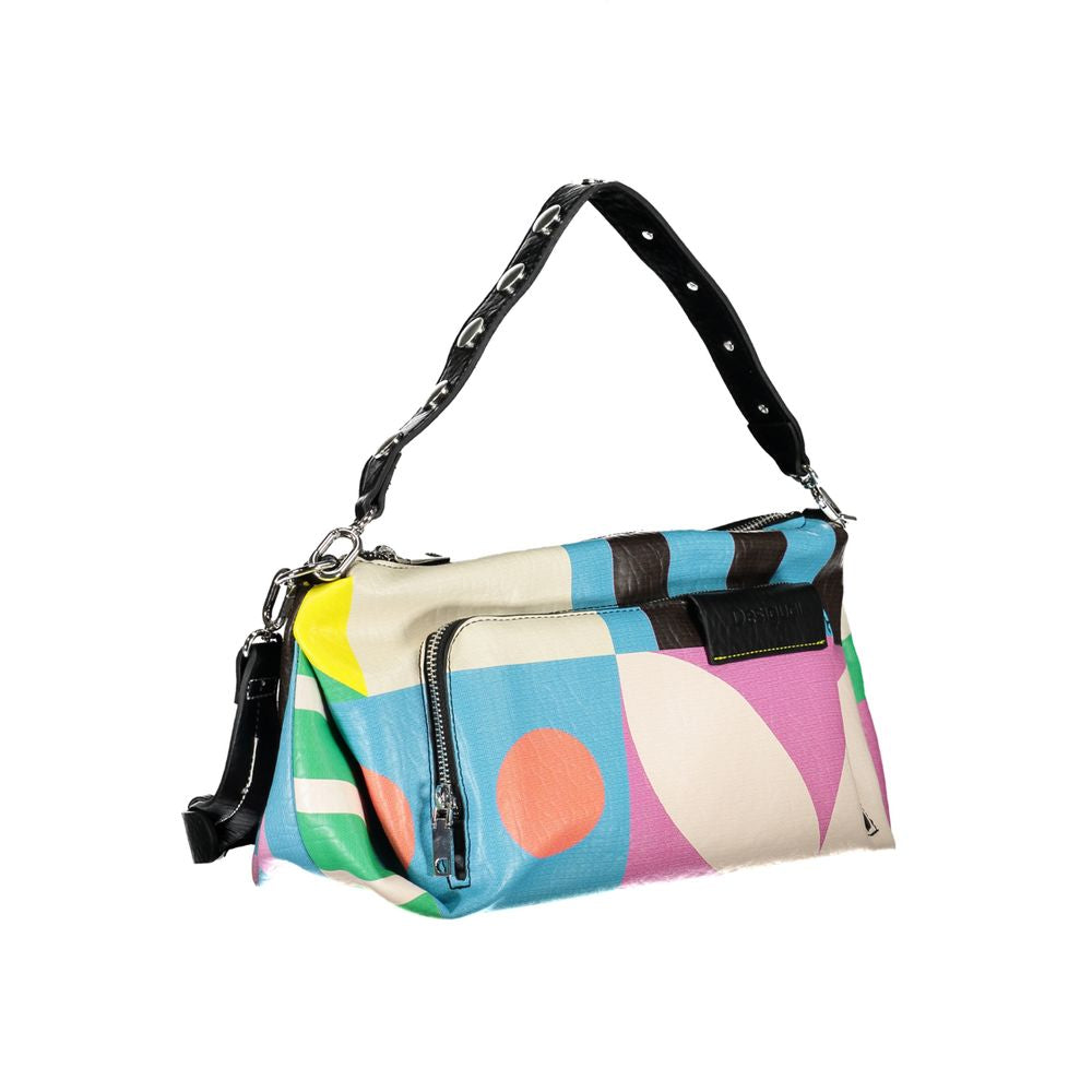Desigual Pink Polyethylene Handbag Desigual Thistle