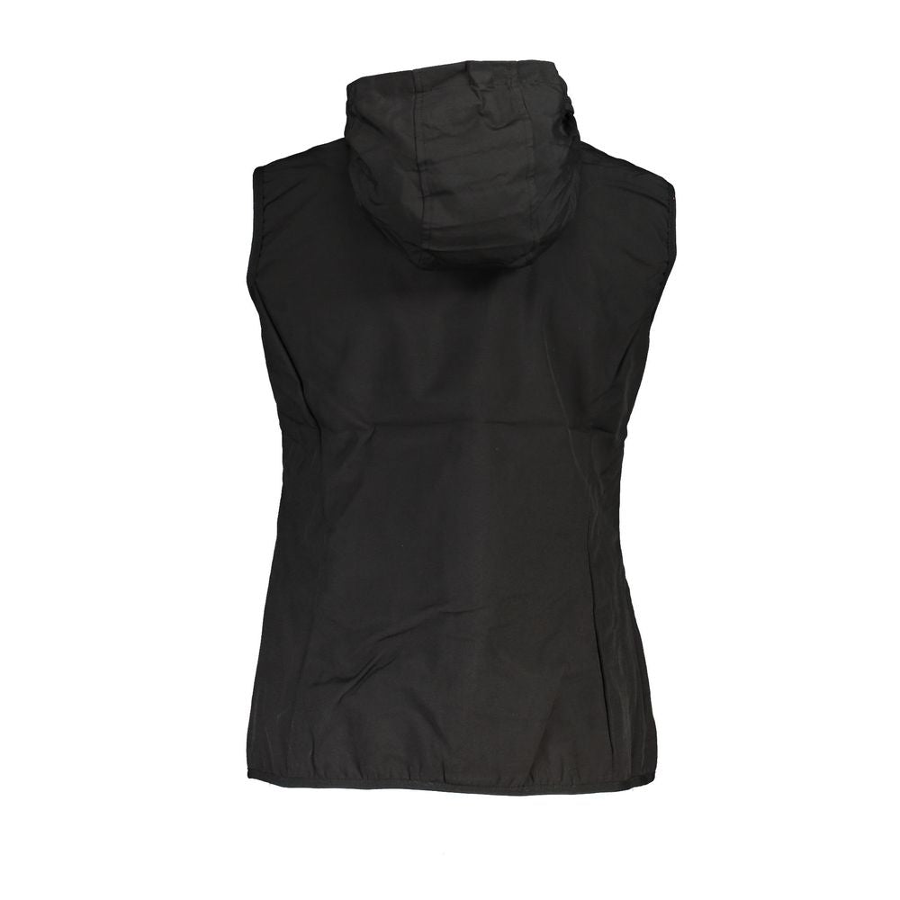 Scuola Nautica Black Polyester Jackets & Coat Scuola Nautica Dark Slate Gray