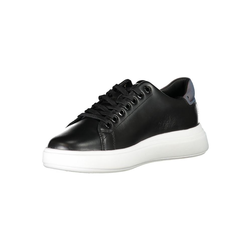 Calvin Klein Chic Contrasting Lace-Up Sneakers Calvin Klein Dark Slate Gray