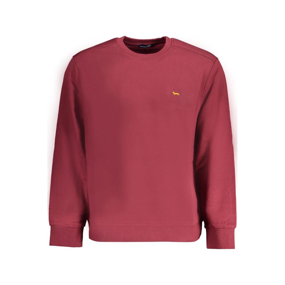 Harmont & Blaine Red Cotton Sweater Harmont & Blaine Maroon