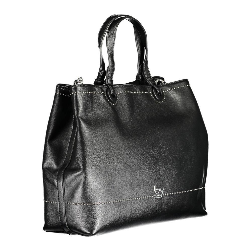 BYBLOS Black Polyethylene Women Handbag BYBLOS Dark Slate Gray