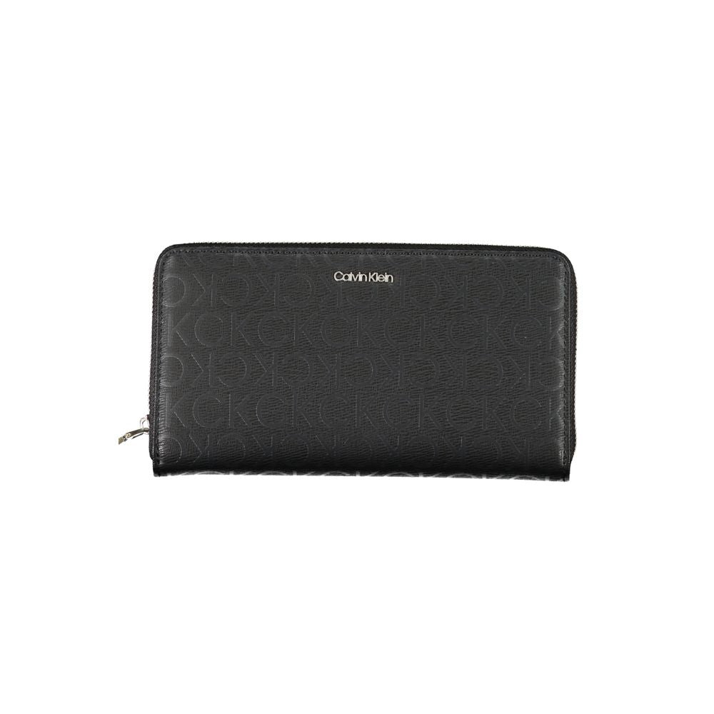 Calvin Klein Sleek Designer Three-Compartment Wallet Calvin Klein Dark Slate Gray