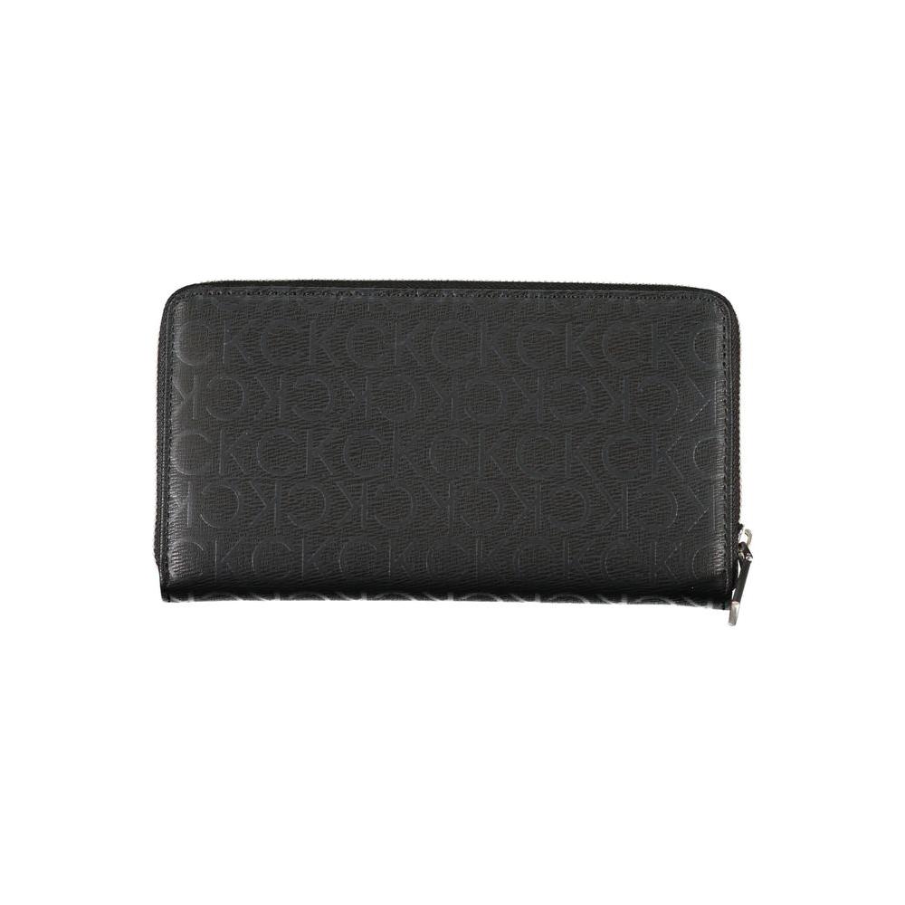 Calvin Klein Sleek Designer Three-Compartment Wallet Calvin Klein Dark Slate Gray