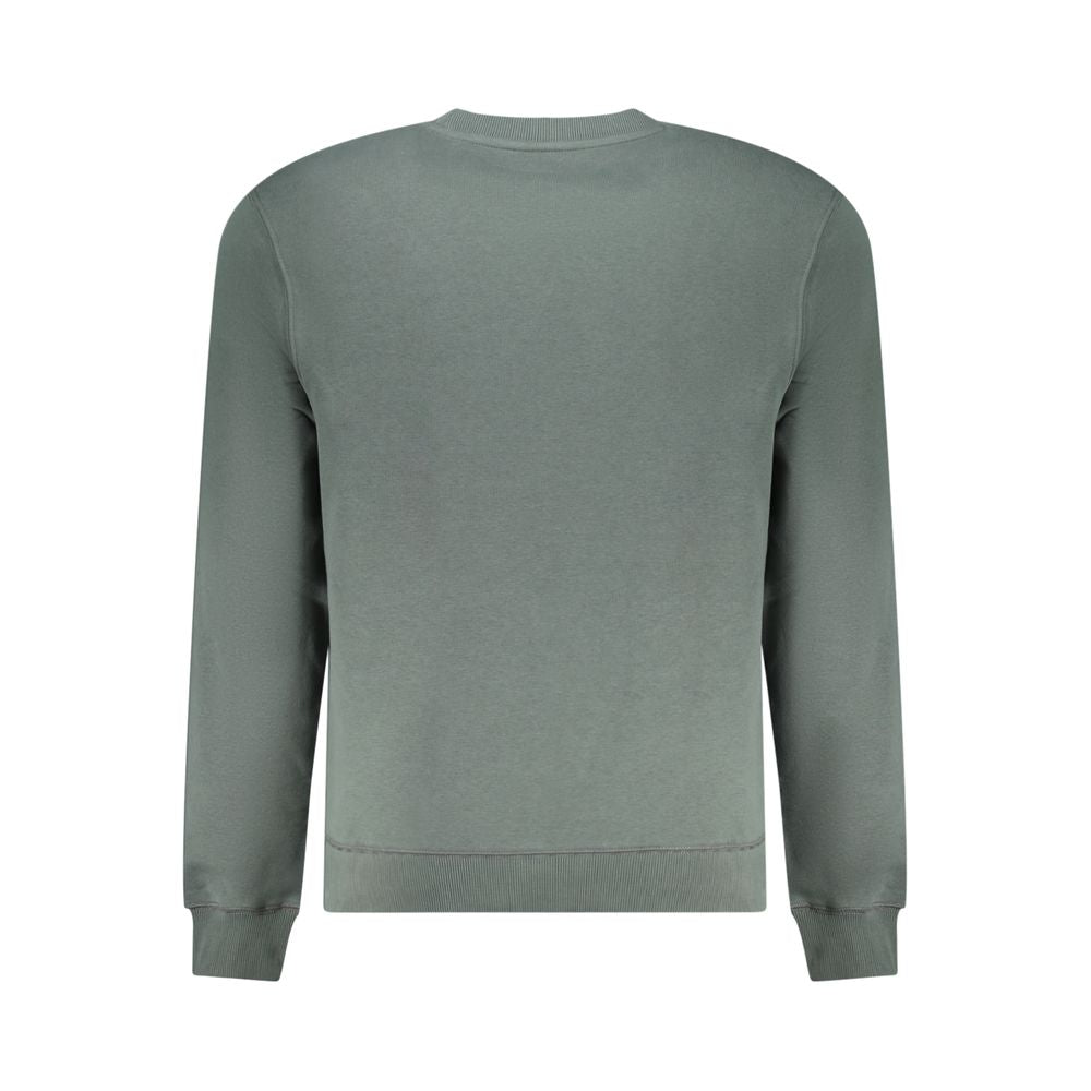 Napapijri Green Cotton Sweater Napapijri Dim Gray