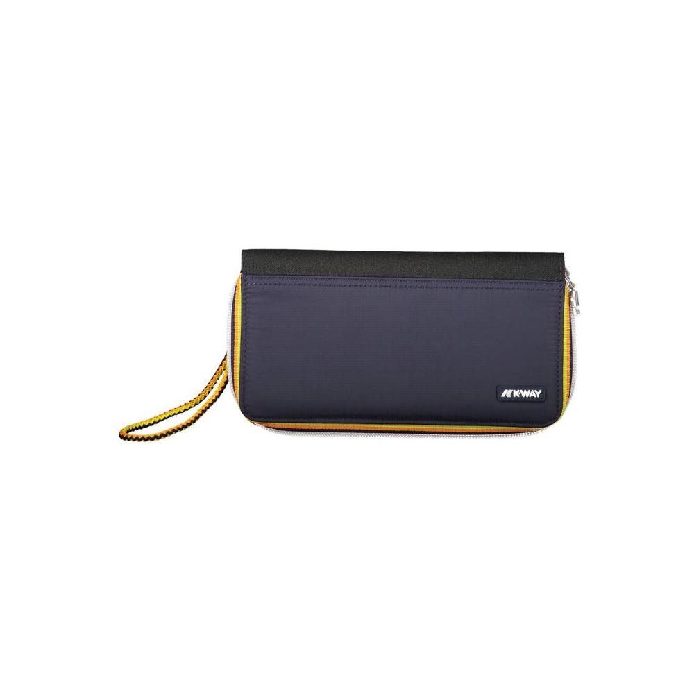 K-WAY Blue Polyamide Wallet K-WAY Dark Slate Gray