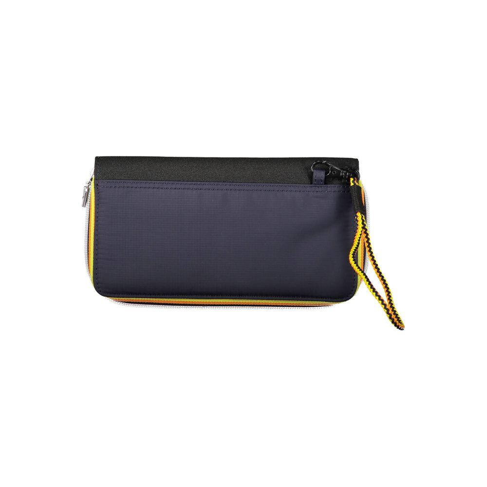 K-WAY Blue Polyamide Wallet K-WAY Dark Slate Gray
