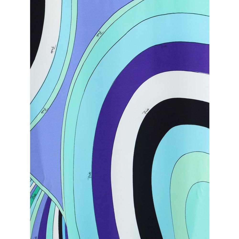 Emilio Pucci Iride print long Skirt Emilio Pucci Sky Blue