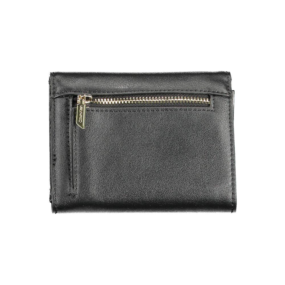 Calvin Klein Black Polyethylene Women Wallet Calvin Klein Dark Slate Gray