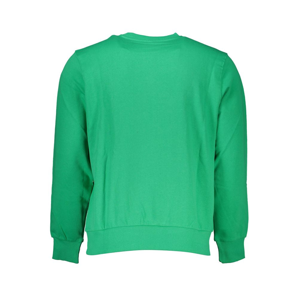 North Sails Green Cotton Sweater North Sails Medium Sea Green