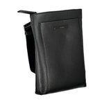 Calvin Klein Elegant Black Shoulder Bag with Contrasting Details CA-27481