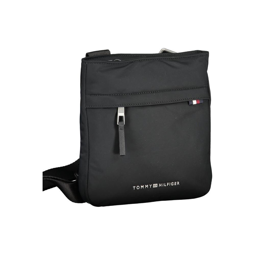 Tommy Hilfiger Black Polyester Shoulder Bag Tommy Hilfiger Dark Slate Gray