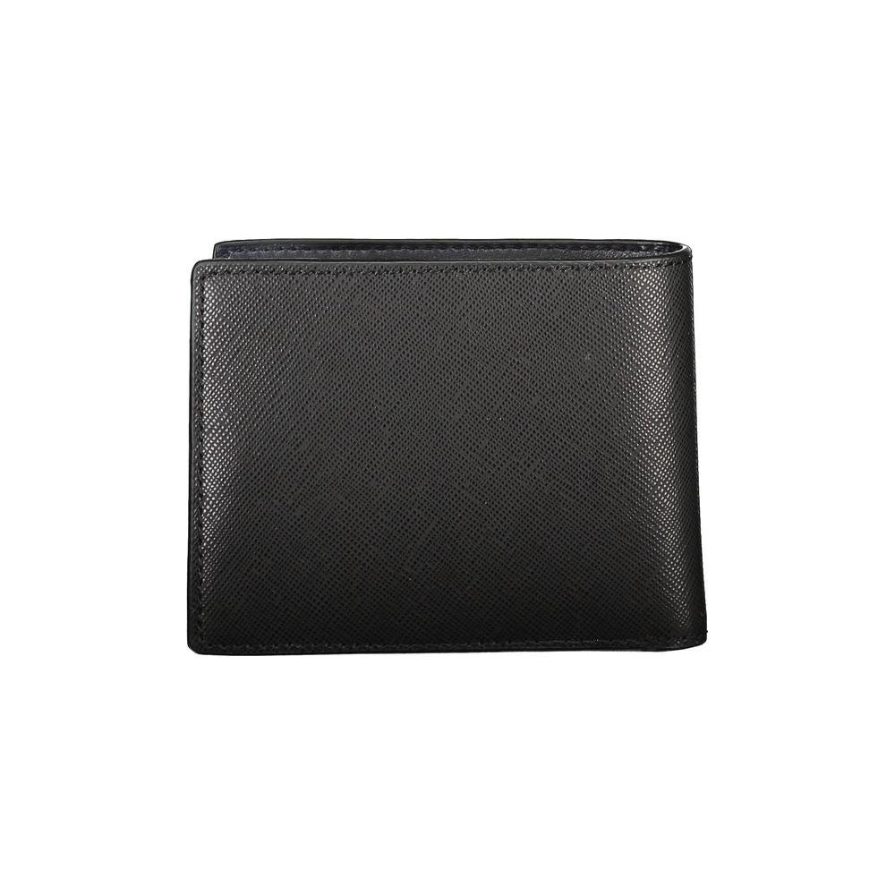 Tommy Hilfiger Black Leather Wallet Tommy Hilfiger Dark Slate Gray