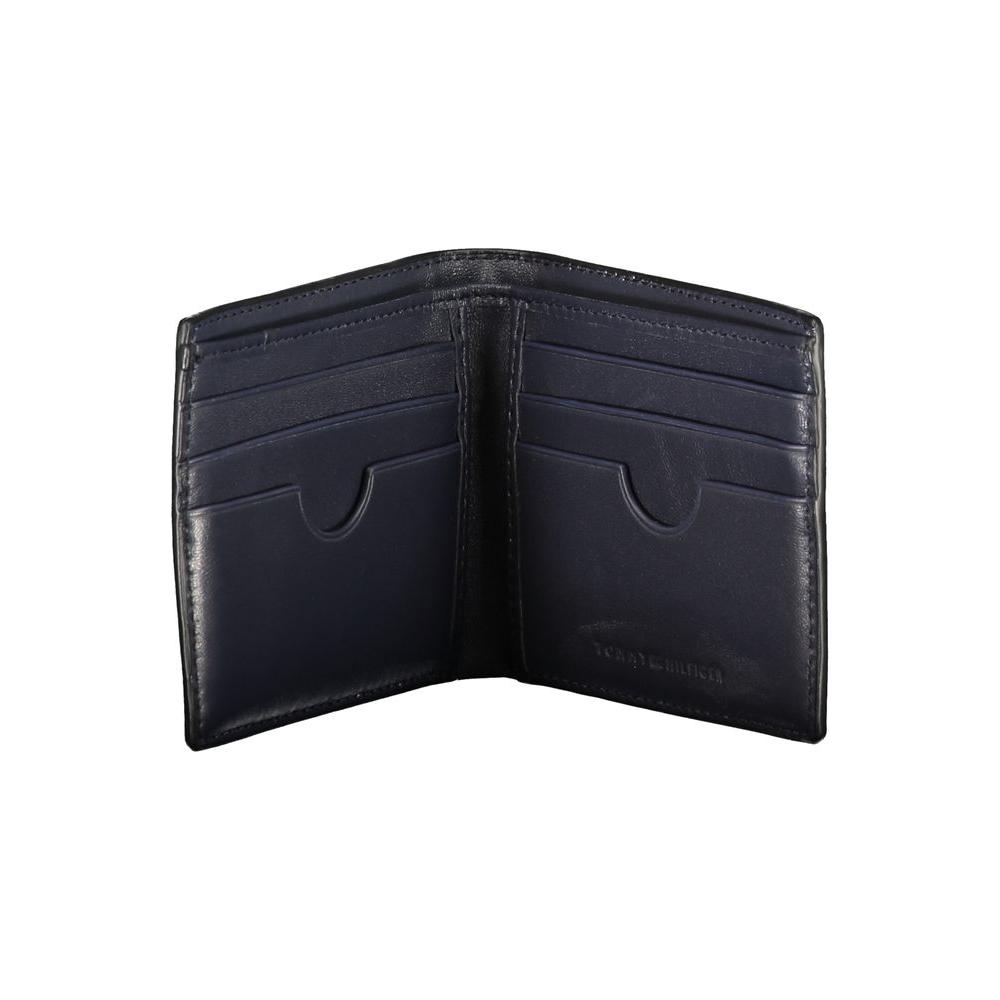 Tommy Hilfiger Black Leather Wallet Tommy Hilfiger Dark Slate Gray
