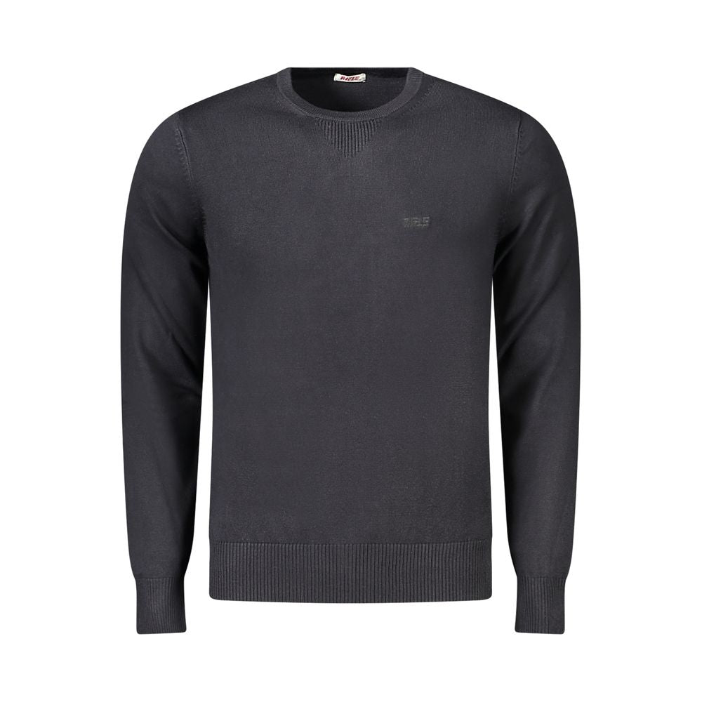 Rifle Black Viscose Men Sweater Rifle Dark Slate Gray