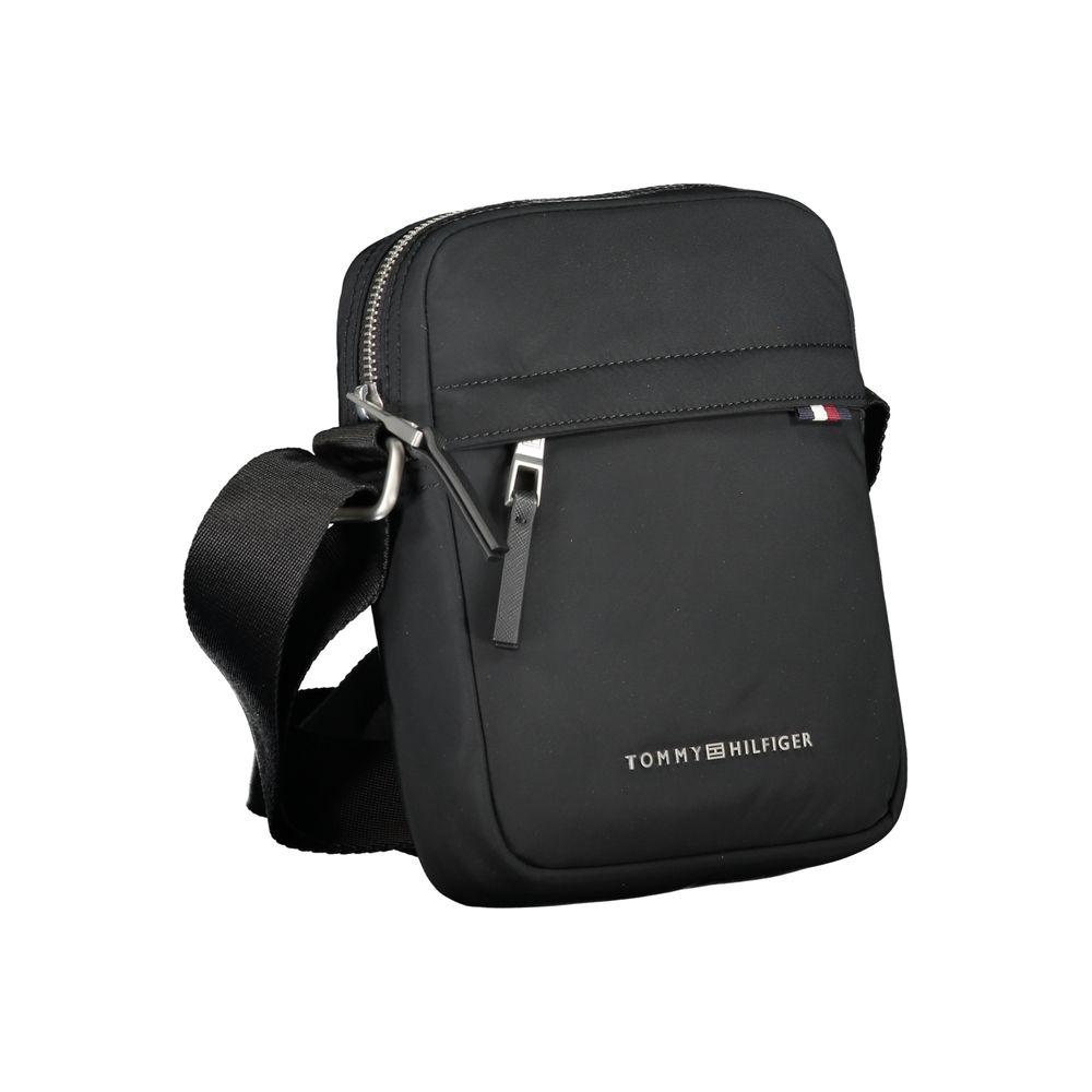 Tommy Hilfiger Black Polyester Shoulder Bag Tommy Hilfiger Dark Slate Gray