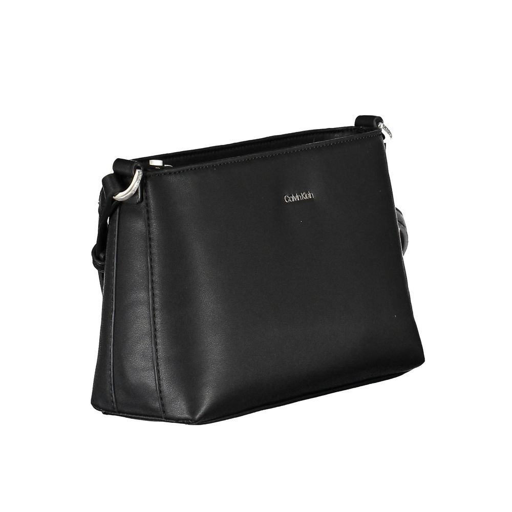 Calvin Klein Black Polyester Handbag Calvin Klein Dark Slate Gray